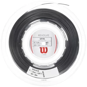Wilson Revolve Black 200m - tennis string