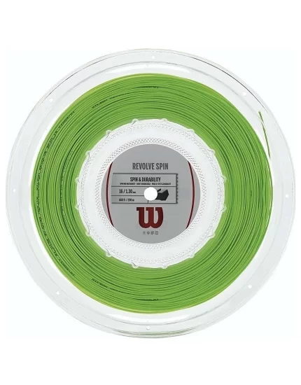 Wilson Revolve Spin Neon Green 200m - tennis string