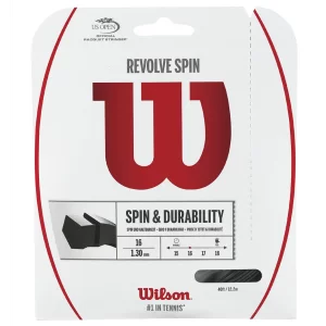 Wilson Revolve Spin Black - tennis string