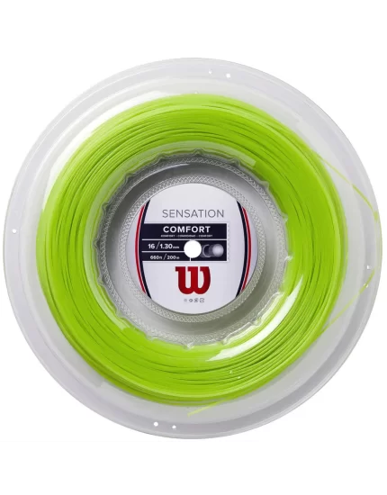 Wilson Sensation Comfort Neon Green 200m - tennis string