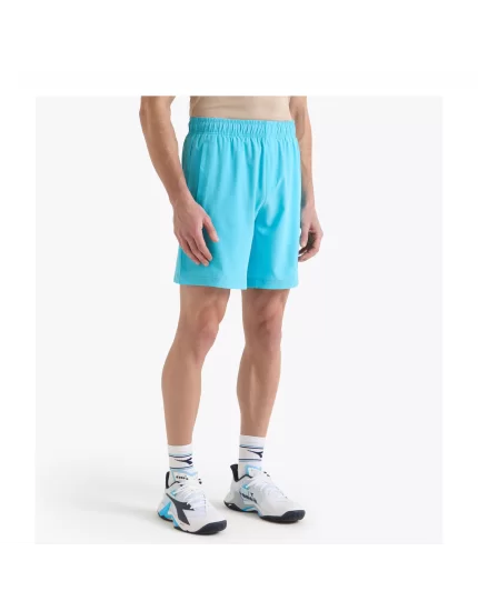 Diadora Shorts Core Sky Blue - tennis shorts