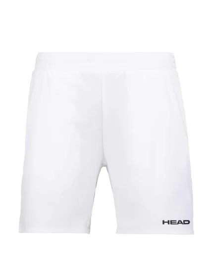 Head POWER Shorts Men White - mens tennis shorts