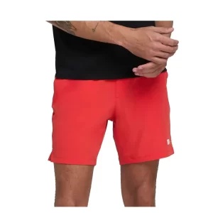 Wilson M Team 7 Infrared - mens tennis shorts