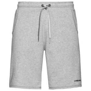 Head Club Jacob Bermudas M Grey Melange - men's tennis shorts