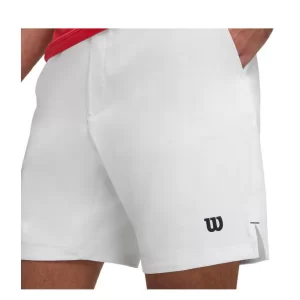 Wilson M Team 7 White - mens tennis shorts