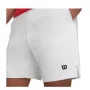 Wilson M Team 7 White - mens tennis shorts