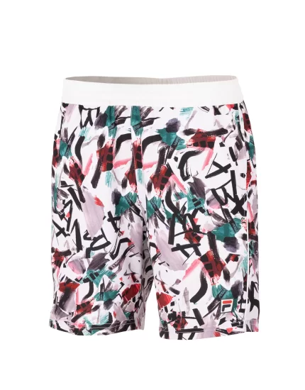 Fila Shorts Leo Graffitti Gringe - tennis shorts