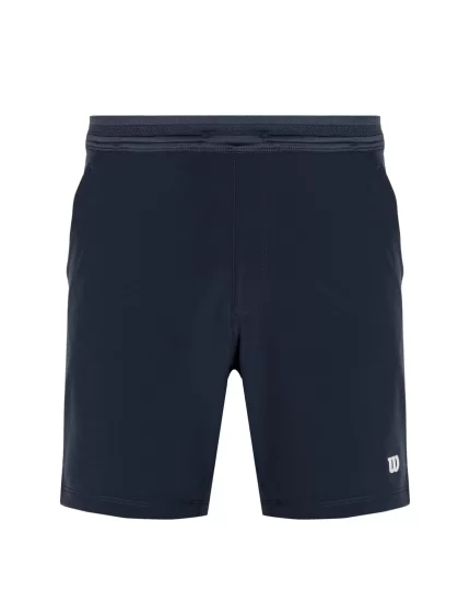Wilson M Team 7 Navy - mens tennis shorts