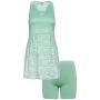 Head SPIRIT Dress Women Pastel Green Print Vision - tennis dress