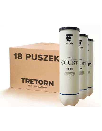 Tretorn Serie+ Court (4 pcs.) - tennis balls