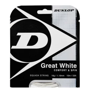 Dunlop Great White - squash string