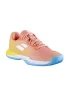 Babolat Jet Mach 3 Clay Girl Coral Gold Fusion  - junior tennis shoes