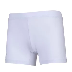 Babolat Compete Shorty Girl White - girl tennis short