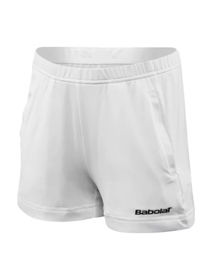 Babolat Short Match Core Girl White - spodenki tenisowe dziewczęce
