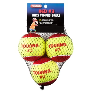 Tourna Kids Stage 3 Pack 3 - tennis balls