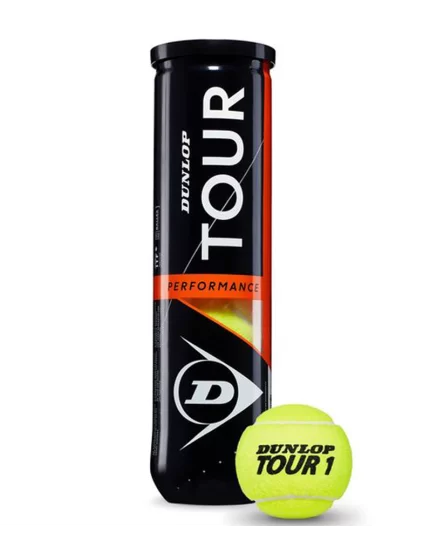 Dunlop Tour Performance 4 Pack - tennis balls