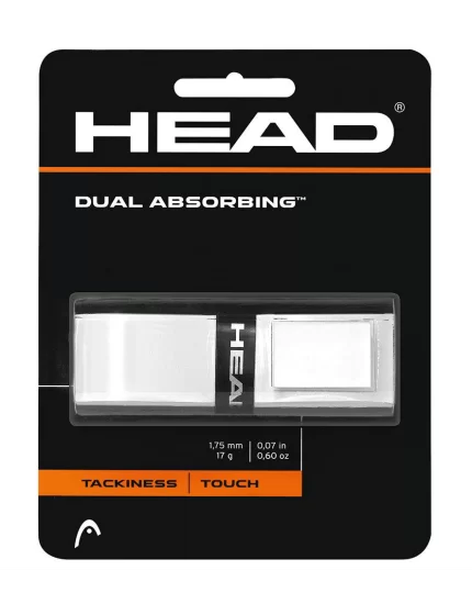 Head Dual Absorbing White - replacement grip