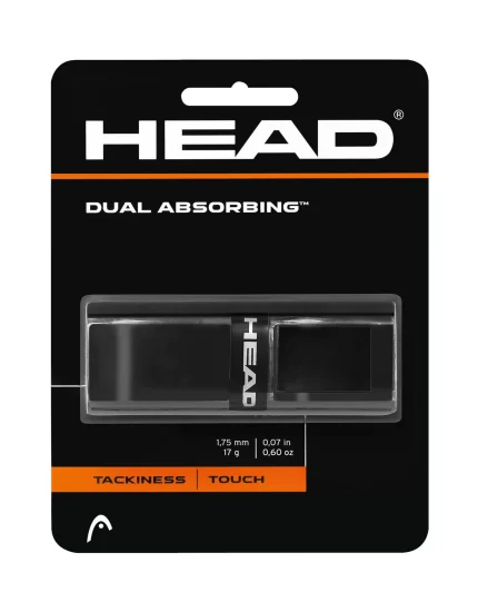 Head Dual Absorbing Black - replacement grip