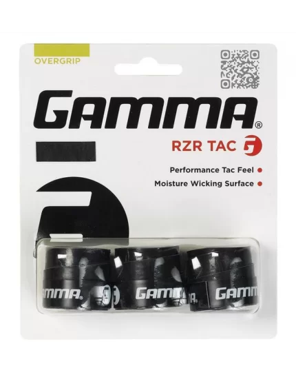 Gamma RZR Tac Black (3 pcs.) - overgrips