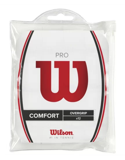 Wilson Pro Overgrip White (12 pcs.)