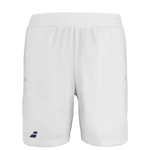 Babolat Play Short Boy White - boy tennis short
