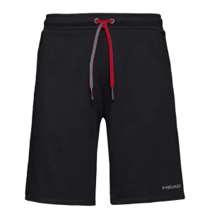 Head Club Jacob Bermudas B Black - boy tennis shorts