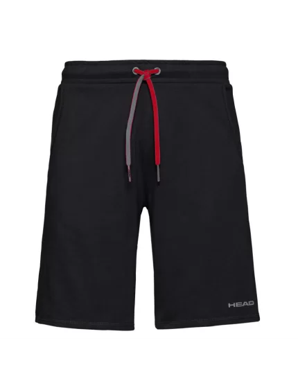 Head Club Jacob Bermudas B Black - boy tennis shorts