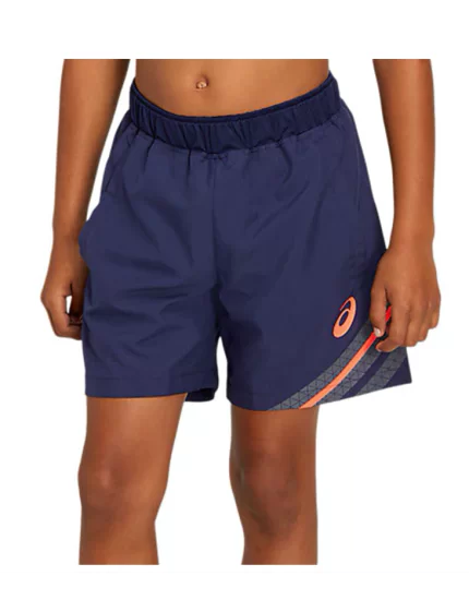 Asics Club B GPX Short Peacoat - boy tennis short