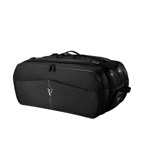 Wilson RF Tournament Racquet Bag 15R Black - tennis bag