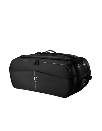 Wilson RF Tournament Racquet Bag 15R Black - tennis bag
