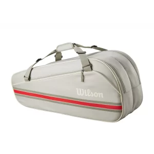 Wilson Team 6PK Racquet Bag 2025 Oats - tennis bag