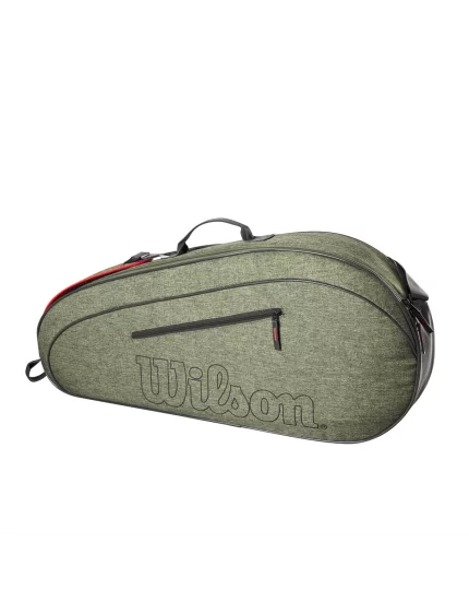 Wilson Team 3 PK Heather Green - tennis bag