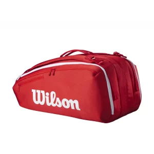 Wilson Super Tour Wilson Red 15PK 2025 - tennis bag