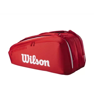Wilson Super Tour Wilson Red 9PK 2025 - tennis bag