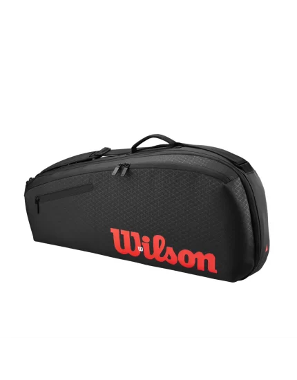 Wilson Clash V3.0 3PK Racquet bag Black Infrared - tennis bag