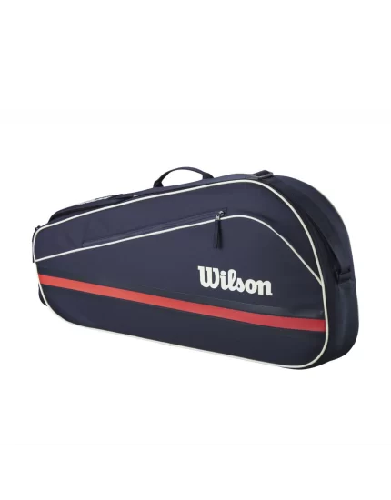 Wilson Team Racquet Bag 3PK 2025 Navy - tennis bag