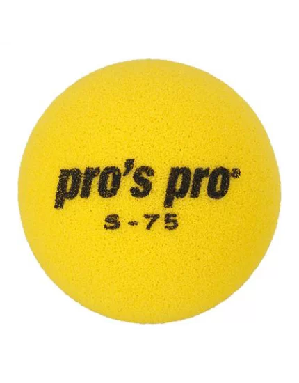 Pro's Pro S-75 Yellow - piłka z gąbki