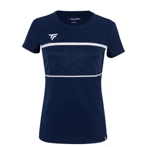 Tecnifibre Team Tech Tee Marine - girl shirt
