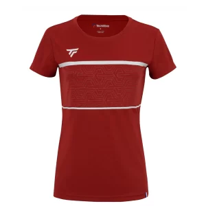 Tecnifibre Team Tech Tee Cardinal - girl shirt