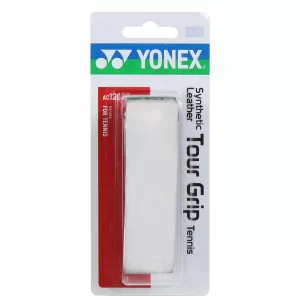 Yonex Tour Grip Synthetic Leather White - replacement grip