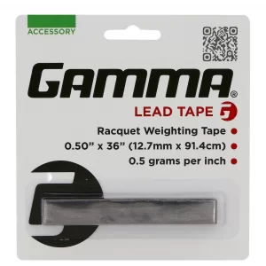 Gamma Lead Tape Wide - racquet weighting tape