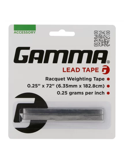 Gamma Lead Tape Narrow - racquet weighting tape