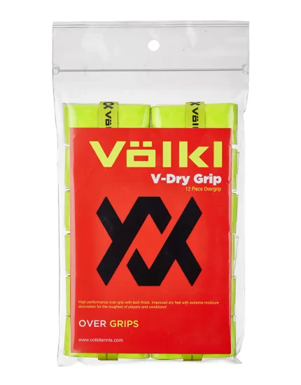 Volkl V-Dry Grip Neon Yellow 12 Pack