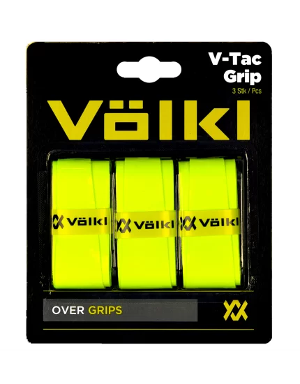 Volkl V-Tac Grip Neon Yellow (3 pcs.) - overgrips
