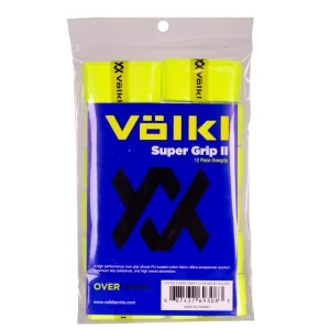 Volkl Super Grip II Neon Yellow (12 pcs.) - overgrips