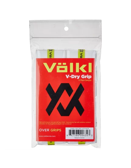 Volkl V-Dry Grip White (12 pcs.) - overgrips