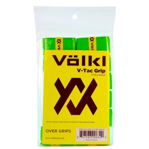 Volkl V-Tac Grip Neon Green (12 pcs.) - 12 piece overgrip