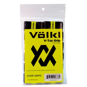 Volkl V-Tac Grip Black (12 pcs.) - 12 piece overgrip