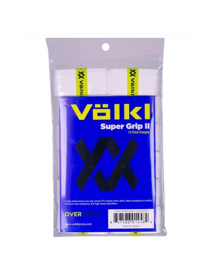 Volkl Super Grip II White (12 pcs.) - overgrips