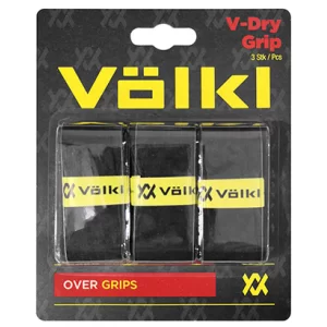 Volkl V-Dry Grip Black 3 pcs. - overgrips